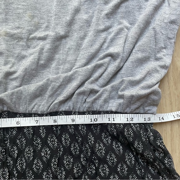 Hei Hei Anthropologie Rhodes sleeveless gray and navy jumpsuit, size small - Picture 7 of 13